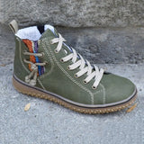 Breakj Snow Boots Women's Flat And Martin Boots Zip-Up Cotton Boots Women's Cotton