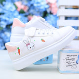 Breakj Shoes 2025 New Fashion Spring And Autumn Shoes Street Shooting In The Children's Plate Shoes Soft Soles Children's Small White Shoes