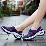 Breakj Summer New Breathable Flying Shoes Korean Version Of Women's Shoes Sandals Low-Top Casual Shoes For A Long