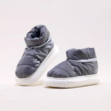 Slippers Waterproof Women Men Shoes Light Warm Plush Female Winter Couples Slipper Bedroom Floor Shoes 2023 Non-slip