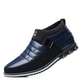 Breakj Middle Top Casual Men's Shoes Round Head Front Strap Men's Tooling Shoes Fashion Plus Size Shoes 46