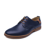 Breakj New Men's Casual Leather Shoes Large Size Board Shoes Business Casual Men's Shoes