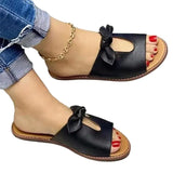 Women Sandals Shoes Open Toe Sandals Women Butterfly-Knot Women'S Shoes Soft Shoes For Women Slip On Shoes Woman