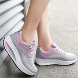 Vulcanize Shoes Sneakers Woman Casual Sneakers Womens Wedge Platform Shoes Female Tenis Woman Fashion 2021 Fast