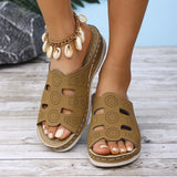 Slope And Slippers Women 2025 Spring And Summer New Fashion Casual Slippers Comfortable And