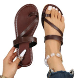Breakj Slippers 2025 Spring New Simple Fashion Flat-Soled Sandals Women Women