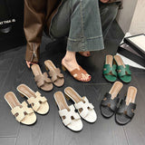 Breakj Trend High-Heelish Slippers Summer New Wear Height Display Legs Long Beach Cold