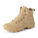 Breakj Spring And Summer Thick-Soled Cross-Country Boots High-Top Military Boots Men's Outdoor Sneakers Leisure Shoes Hiking