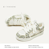 Breakj Shoes To Destroy Small Fragrant Breeze Bread Shoes Comfortable Breathable To Increase The Wear-Resistant Men And Women With The Same Low-Help Men's