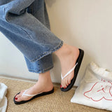 Slippers Women Summer Bread Cross Flip Flops Rope Weaving Slides Mules Design Slippers