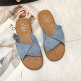 Breakj Slippers Women 2025 Spring And Summer New Fashion Wear A Word Cool Drag Level And Leisure Cross-Cool