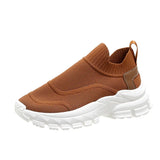 Breakj Net Sneakers Women Stretch Socks Shoes Spring And Autumn A Foot Pedal Lazy Knit Breathable Casual Running