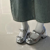 Breakj Fairy Wind Lolita Shoes New Daily Soft Base Does Not Tired Round Head Thick Leather