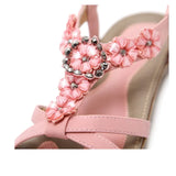 New Bohemian Style 2018 Summer Women Shoes Fashion Womens Sandals Flat Heel Brand Beach Summer Shoes Ladies