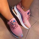 Women Lace Up Sneaker 2020 Woman Casual Mesh Spring Autumn Women's Breathable Ladies Comfortable Female Vulcanize Shoe Plus