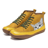 Breakj Cat Series Boot With Printed Cat Comfort Large Flat