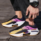 Breakj New High School Students Running Shoes Ultra Light Shock Professional Running Shoes Men Breathable Student Sports Shoes