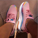 Sneakers Women Casual Shoes Mesh Air Cushion Flats Anti Slip Women Sneakers Outdoor Trainer Female Zapatos De Mujer