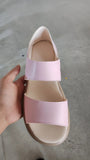 Breakj Roman Shoes Sandals Rubber Flat-Soled Cool Slippers Women's Singles Women's Casual Women's
