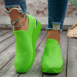 Breakj Women's Shoes In The Spring And Summer Of 2025 New Flying Mesh Shoes Children Leisure Sports Slopes And Thick-Soled Single