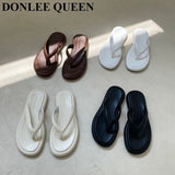 Women Slippers Summer Slides Open Toe Flat Casual Shoes Leisure Sandal Female Beach Flip Flops Outdoor Slippers Zapatillas