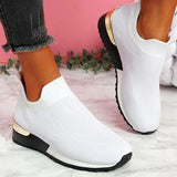 Breakj Wish New Flying Socks Shoes Elastic Cloth Large Size Women's Shoes Breathable Sports Single Shoe