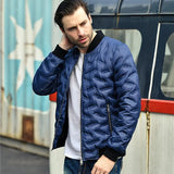 Winter Ultra Light 90% White Duck down Coats Men Casual Jacket Warm Parkas Stand Collar Lettice