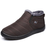 Women Sneakers Winter Warm Women Casual Shoes Plush Waterproof Sneakers Women Shoes Slip On Woman Vulcanized Shoes