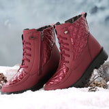 Women Boots 2023 New Winter Boots With Low Heels Ankle Boots Snow Botas Mujer Keep Warm Winter Shoes Women Platform