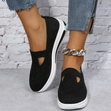 Summer Mesh Breathable Ladies Sneakers 2022 Hollow Out Slip on Flat Shoes Women Plus Size 43 Platform Loafers