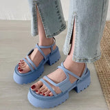Women Platform Sandals Women's Fashion Woman Shoes Sexy Ladies Wedges Summer Casual Female Sandalias