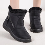 Warm Women Boots Classic Snow Boots For Women New Winter Shoes Women Waterproof Fabric Ankle Botas Mujer Female