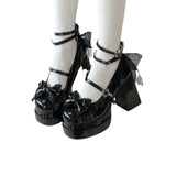 Breakj Cute Girl Lo Shoes Milk Fu Feel Jk Small Leather Shoes 2025 New Lolita Shoes Princess High