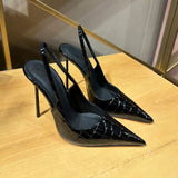 Breakj Red Explosive Design High Heels In The Fall Of 2025 New Fashion Trend Shallow After Empty Legs Long Single