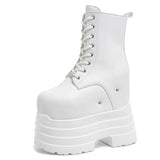 Breakj High Shoes Cos One Thick Sole Height Martin Boots Small Size Summer Exhibition Loose Cake Thick Soles