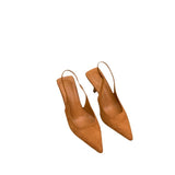 Breakj Kong Niche French High Heels Female Spring 2024 New Fairy Wind Head Sandals Pointed Temperament Single