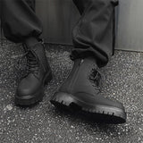 Breakj Men's British Boots Black Chelsea