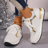 Lightweight Platform Sneakers for Women Plus Size White Sports Shoes Woman 2024 Spring Casual Shoes Zaptillas De