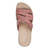Breakj Summer Carving Cross Fish Mouth Type Comfortable Beach Women's