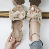 New Summer Women's Slippers Fashion All-match Temperament Women's Shoes Solid Color Open Toe Women's Slippers Flat