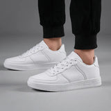 Breakj Men's And Women's Shoes Small White Shoes Autumn Low-Skin Flat Couple Retro Skateboard Shoes Large-Size Sports Casual Shoes Pure