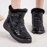 Warm Women Boots Classic Snow Boots For Women New Winter Shoes Women Waterproof Fabric Ankle Botas Mujer Female