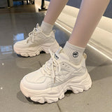 Breakj Street Old Dad Shoes Women's Winter 2025 New Ins Thick Bottoms To Increase Small Sports