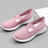 Mesh Breathable Sneakers Women Breathable Light Slip on Casual Shoes Ladies Loafers Socks Shoes Women Zapatillas