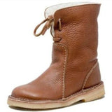 Breakj Boots 2023 Winter New Size 43 Catch-Up Medium Boots Women Cotton Martin