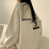 Oversized Hoodie Women Sweatshirts Long Sleeve Hoodies Casual Letter Print Loose Pullovers Harajuku Sweatshirt Female
