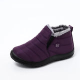 Snow Boots Women's 2021 Waterproof Ankle Boots Women Plus Size Cotton Boots Non Slip Warm Plush Women Shoes Botas
