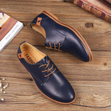Breakj New Men's Casual Leather Shoes Large Size Board Shoes Business Casual Men's Shoes