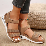 Breakj New Thick Bottom Slope With Large Size With A Glide Water Drill Thick Bottom Cushion Sandals