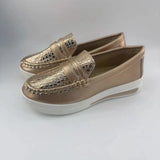 Breakj Size 2025 Spring New Casual Single Shoe Sports Zipper Women Lazy Low Help